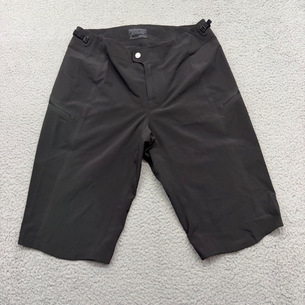 Patagonia 24727 Womens 4 Black Dirt Roamer MTB Technical Mountain Bike Shorts